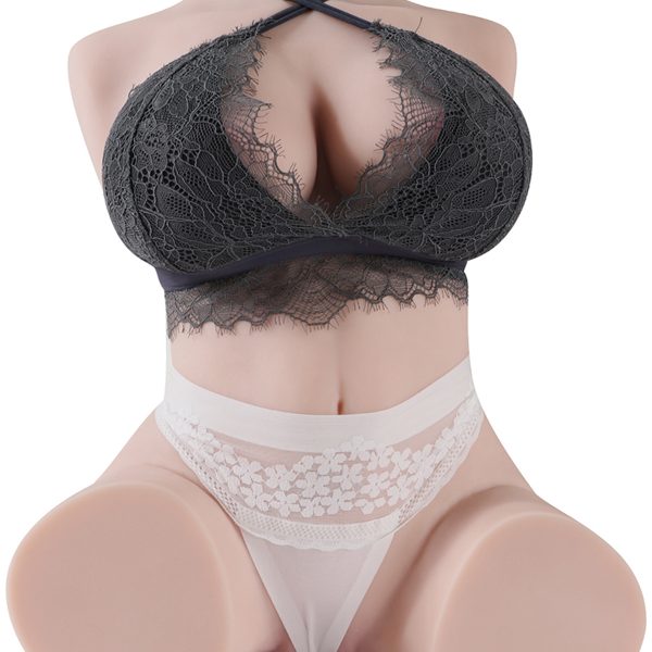 Jessie Ⅱ - Boneca sexual de torso de 14,17 polegadas com vagina de sucção automática (em estoque nos EUA)