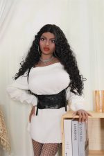 Eunice- 5ft 2(158cm) Big Breast Curly Hair TPE Sex Doll - immagine 7
