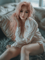 SY | Thalia - 5ft 3/161cm Muscle Sex Doll With Siliocne Head Implanted Hair - Imagem 5
