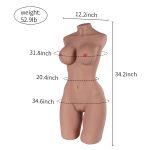 Erica - 89.5cm/35.24in Torso Sex Doll (In Stock US) - Billede 9