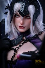 IronTech | Eva5ft4 / 165cm Black D-Cup silicone sex doll – Bild 11
