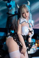 JR | Akuma - 5Ft 2(157cm) Sexy Japanese Devil Silicone Sex Doll - Imagem 2