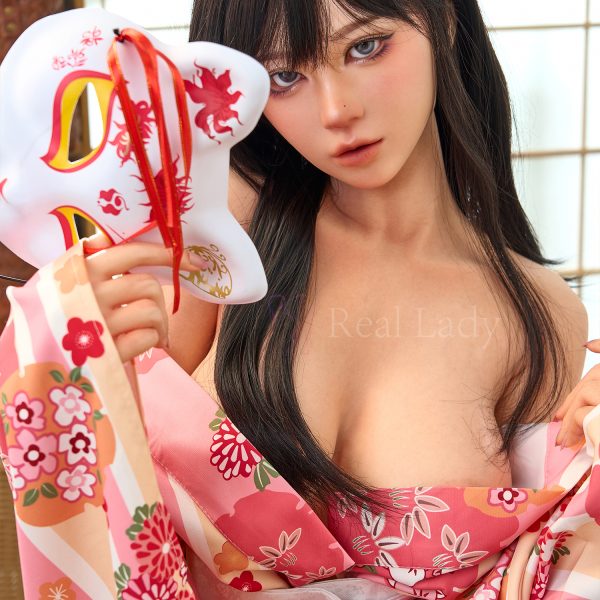 Real LadyDivine Maiden- 4Ft 11/150cm T6 ROS Japansk Livagtig Ultra Realistisk Silikone Sex Dukke