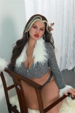 Ada-163cm(5ft 4) Funky Hair BBW Sex Doll - Kép 7