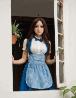 AIBEI |Cherry- 4ft10 /148cm Small Breast Silicone Head+TPE Body Sex Doll - Afbeelding 10