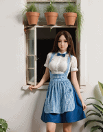 AIBEI |Cherry- 4ft10 /148cm Small Breast Silicone Head+TPE Body Sex Doll - Afbeelding 13