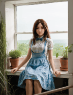 AIBEI |Cherry- 4ft10 /148cm Small Breast Silicone Head+TPE Body Sex Doll - Afbeelding 14