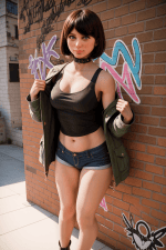 AIBEI | Cathy - 4ft 11/151cm Silicone Head Sex Doll - Kép 10