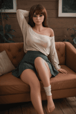 AIBEI | Annagross- 4ft 11/151cm D-Cup Chubby Lifelike BBW Sex Doll - Billede 4