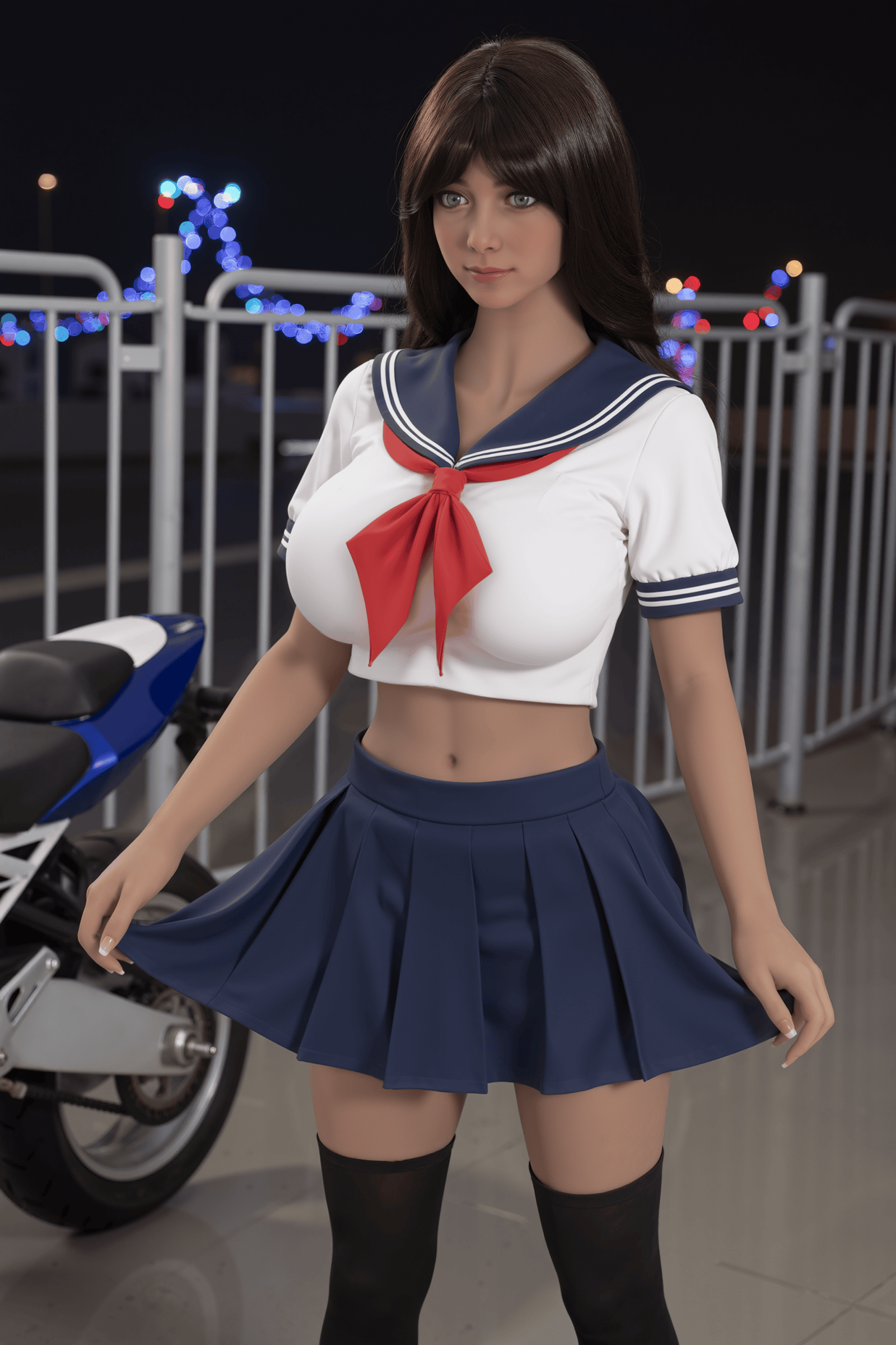 153cm-AB17-TPE5.png AIBEI | Aisling- 4ft12 (153cm) Big Boobs Big Ass Sexy Sex Doll - Billede 1