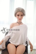 JY | Kiki-5ft 2/157cm Small Breasts Silicone Head Sex Doll - Imagem 2