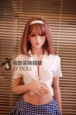 JY | Moon-5ft 2/157cm Small Breasts Silicone Head Sex Doll - immagine 2