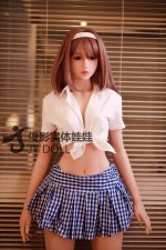 JY | Moon-5ft 2/157cm Small Breasts Silicone Head Sex Doll - immagine 4