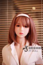 JY | Moon-5ft 2/157cm Small Breasts Silicone Head Sex Doll - immagine 5