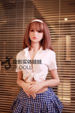 JY | Moon-5ft 2/157cm Small Breasts Silicone Head Sex Doll - immagine 6