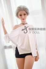JY | Kiki-5ft 2/157cm Small Breasts Silicone Head Sex Doll - Imagem 4