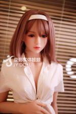 JY | Moon-5ft 2/157cm Small Breasts Silicone Head Sex Doll - immagine 7
