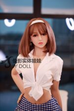 JY | Moon-5ft 2/157cm Small Breasts Silicone Head Sex Doll