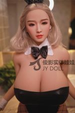 JY | Verna-5ft 3/159cm Huge Breasts Silicone Head Sex Doll - Imagem 4