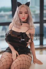 JY | Verna-5ft 3/159cm Huge Breasts Silicone Head Sex Doll