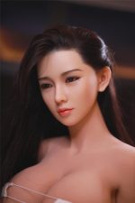 JY | Lamei-5ft 3/161cm Big Breasts Silicone Head Sex Doll - Imagem 9