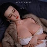JY | Xiaoqian - 5ft 4/162cm Closed Eyes Silicone Big Breasts Sex Doll - Image 15