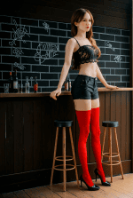 AIBEI |Zara - 5ft 5/166cm Silicone Head Sex Doll - Billede 12