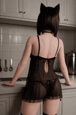 AIBEI |Ahana - 5ft 5/166cm Silicone Head Sex Doll - Billede 6