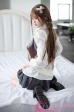 JX Doll | Mei- 160cm/5ft3 A35 Japanese D-Cup Silicone/TPE Customized Sex Doll - Imagem 3