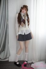 JX Doll | Mei- 160cm/5ft3 A35 Japanese D-Cup Silicone/TPE Customized Sex Doll - Imagem 5