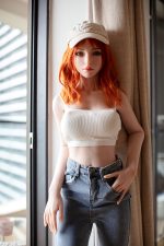 Bobby - 148cm/4Ft10 C cup Beautiful Lifelike Full Silicone Head Sex Doll - Image 14
