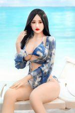 SY | Christine - 166cm (5ft6) Pure Life-Like Sex Doll With Black Long Straight Hair - Imagen 13
