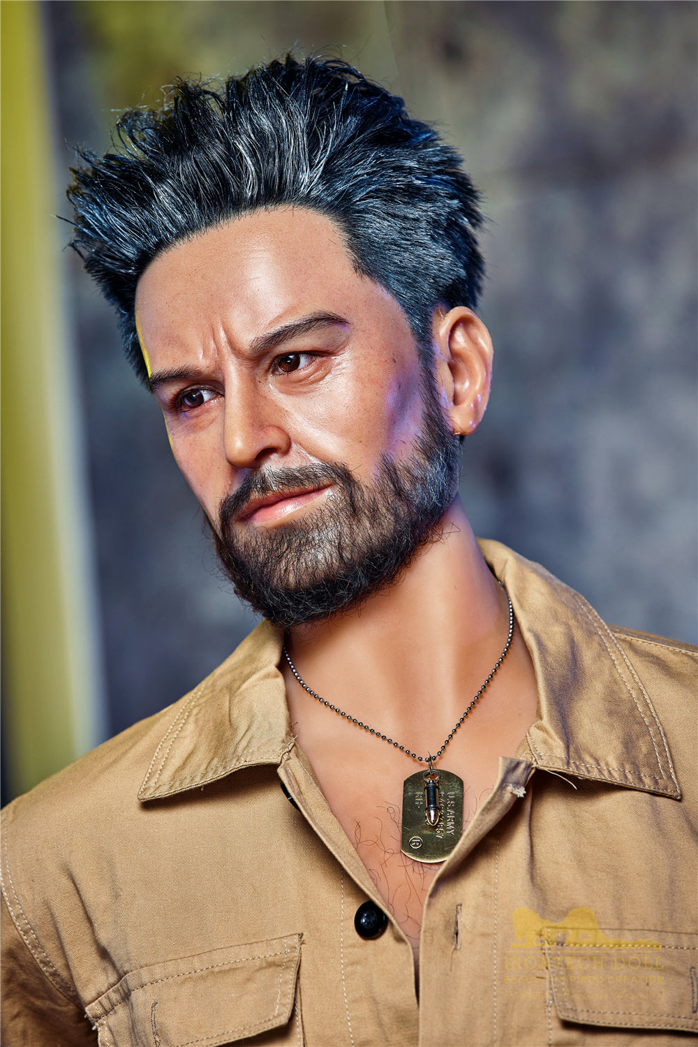 IronTech Male Doll 175cm. (5'9") Silicone Head #M2 - Imagem 1
