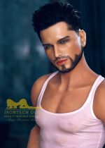 Irontech | Kelvin - 5ft3 (162cm) Biker Hybrid Male Silicone Head Sex Doll – Image 10