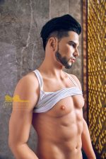 Irontech | Kelvin - 5ft3 (162cm) Biker Hybrid Male Silicone Head Sex Doll – Image 13