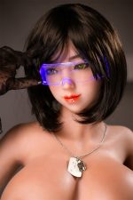 AIBEI | Karida - 4ft12 (153cm) Chinese Style Big Boobs Sexy Chubby Sex Doll With Short Black Hair - Imagem 8