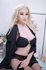 JY | Yunie-5ft 3/160cm Small Breasts Silicone Head Sex Doll - Imagem 11