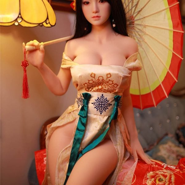 JY | JingJing-5ft 3/161cm Silicone Head Big Breasts Sex Doll