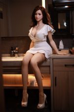 JY | Ellie - 5ft 4/163cm Silicone Big Breasts Sex Doll - Kép 7