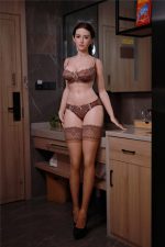 JY | XiaoMei-5ft 4/163cm Silicone Big Breasts Sex Doll - Kép 8