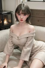 White - 159cm(5ft3) Japanese Lifelike Medium Breast ROS Silicone Sex Doll - Billede 4