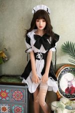 Meda- 5ft 5 /166cm Cosplay Asian Style Small Breast Realistic Sex Doll - Imagem 5