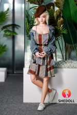SHEDOLL | Elsa- 4ft10/148cm Silicone head Sex Doll - Billede 4