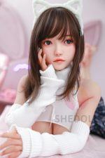 SHEDOLL | LoYi- 4ft10/148cm Optional ROS silicone head Sex Doll - Billede 8