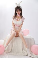 JY | Chu-5ft 3/160cm Big Breasts Asia Silicone Sex Doll - Kép 12