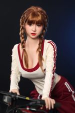Orange In丨Stella-5ft 6/168cm Movable Jaw Silicone Sex Doll - Obrázek 9