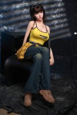 Orange In | Kaley -5ft 6/168cm Movable Jaw Silicone Sex Doll - Imagem 11