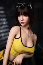 Orange In | Kaley -5ft 6/168cm Movable Jaw Silicone Sex Doll - Imagem 10
