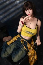 Orange In | Kaley -5ft 6/168cm Movable Jaw Silicone Sex Doll - Imagem 12