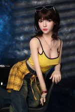 Orange In | Kaley -5ft 6/168cm Movable Jaw Silicone Sex Doll - Imagem 13